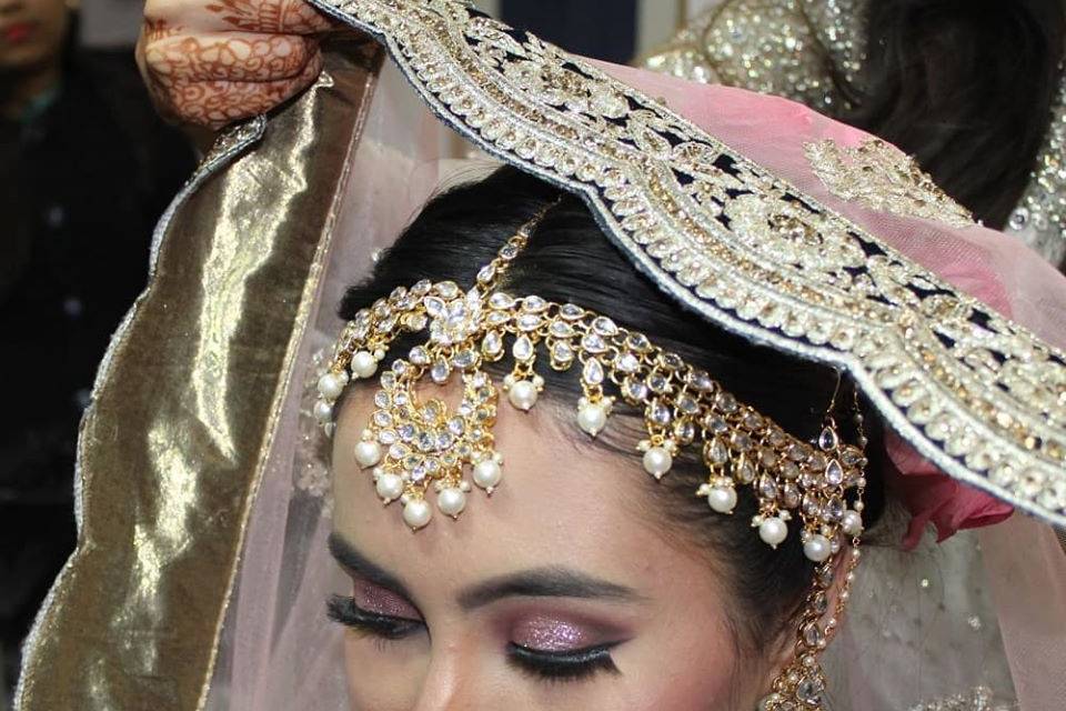 Bridal makeup