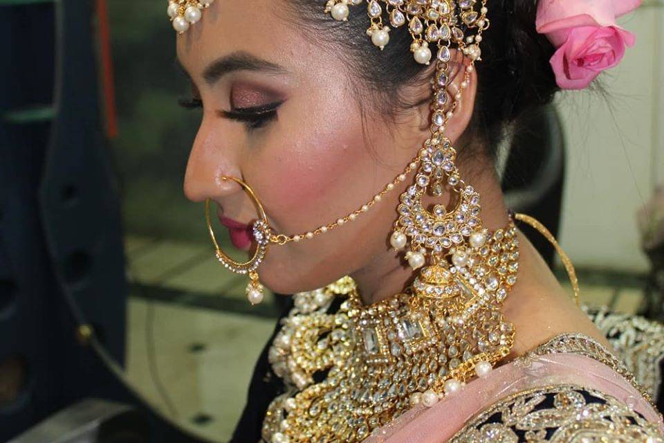 Bridal makeup