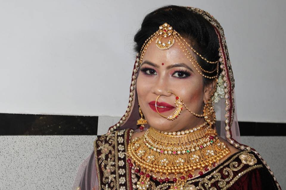 Bridal makeup