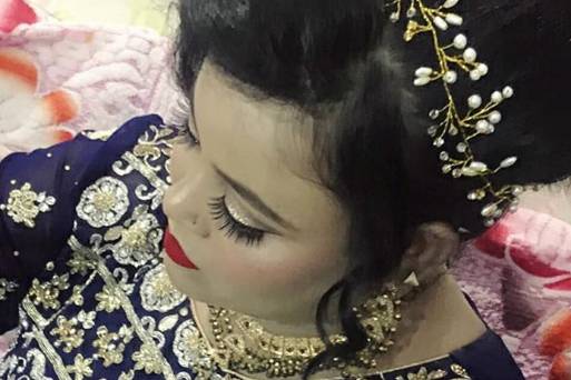 Bridal makeup