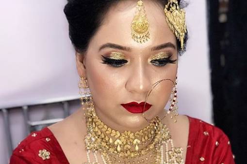 Bridal makeup