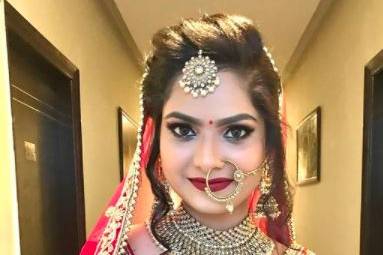 Bridal makeup