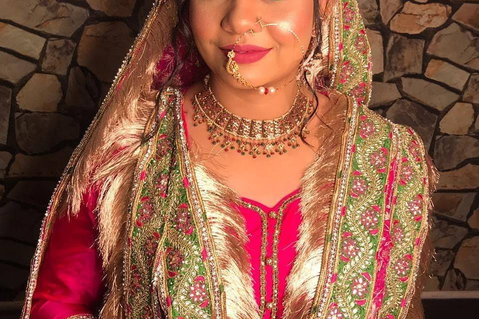 Bridal makeup