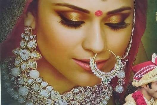 Bridal makeup