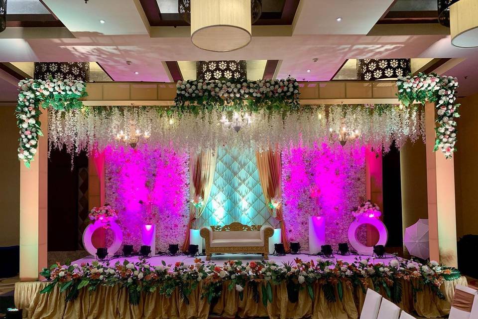 Wedding stage decor