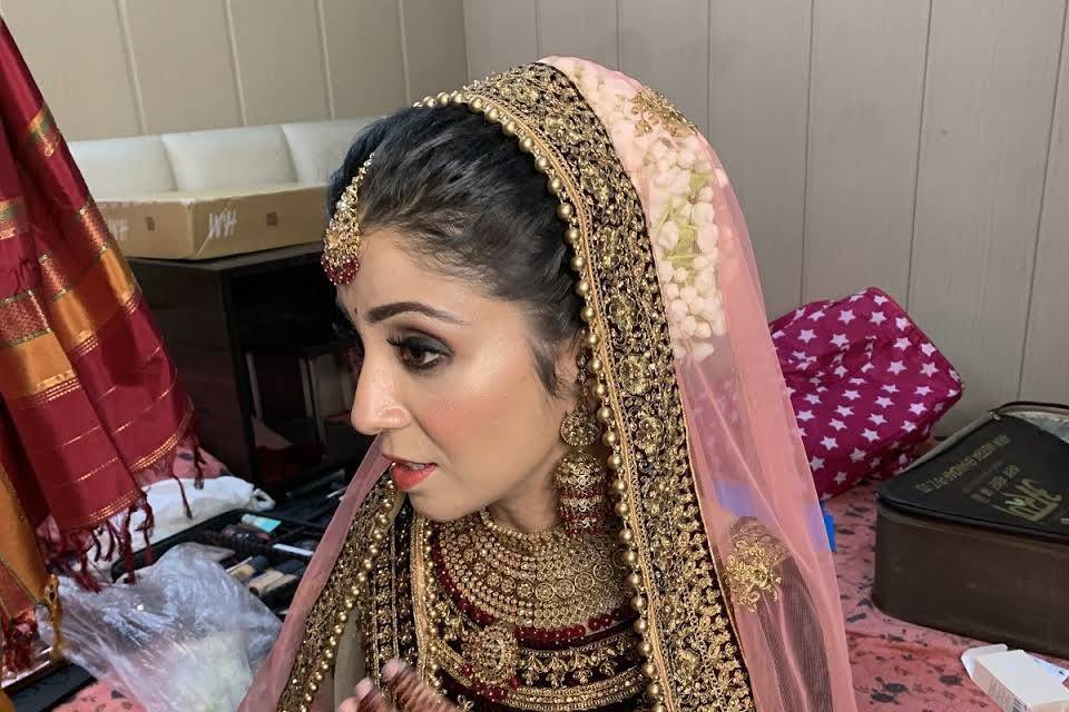 Bridal makeup