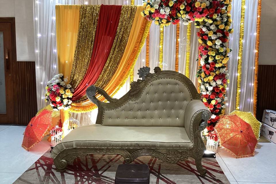 Mehendi Backdrop