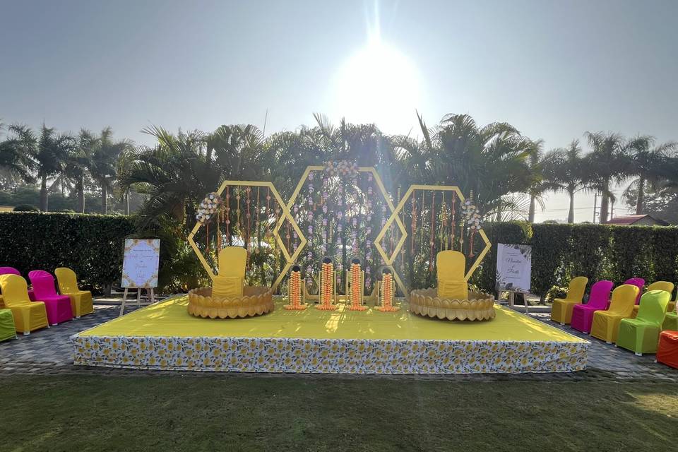 Haldi decor