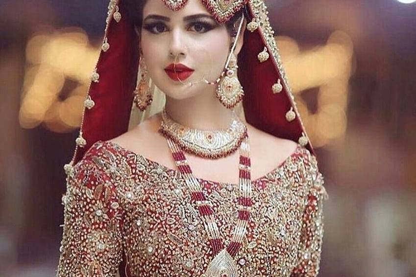 Bridal makeup