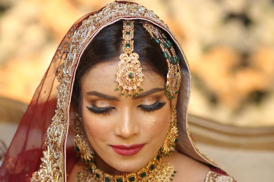 Bridal makeup