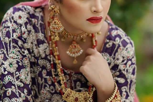 Bridal makeup