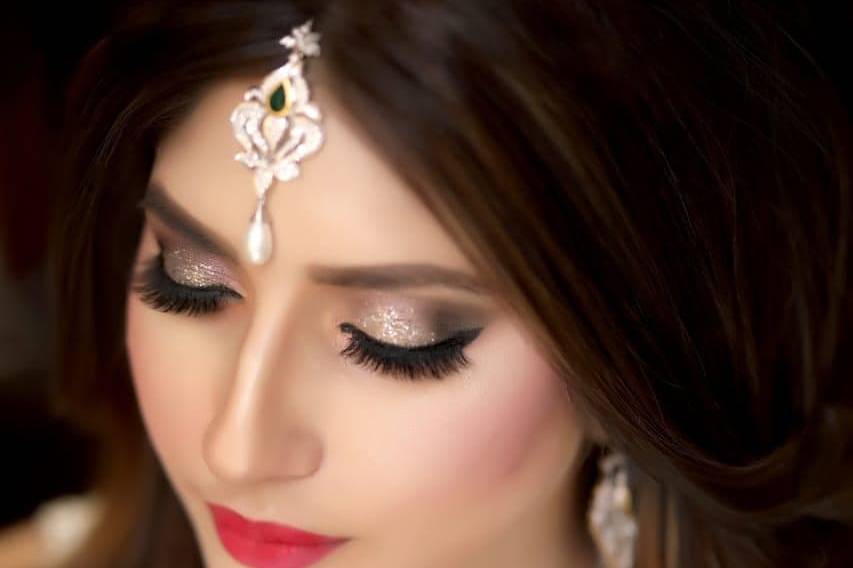 Bridal makeup