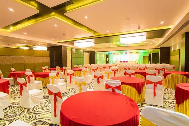 Banquet hall for wedding ceremonies