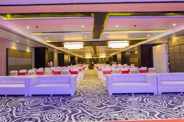 Banquet hall for wedding ceremonies