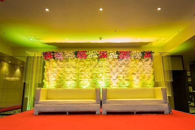 Banquet hall for wedding ceremonies
