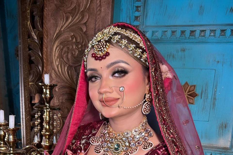 Bridal makeup