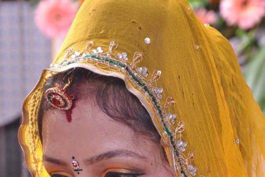 Bridal makeup