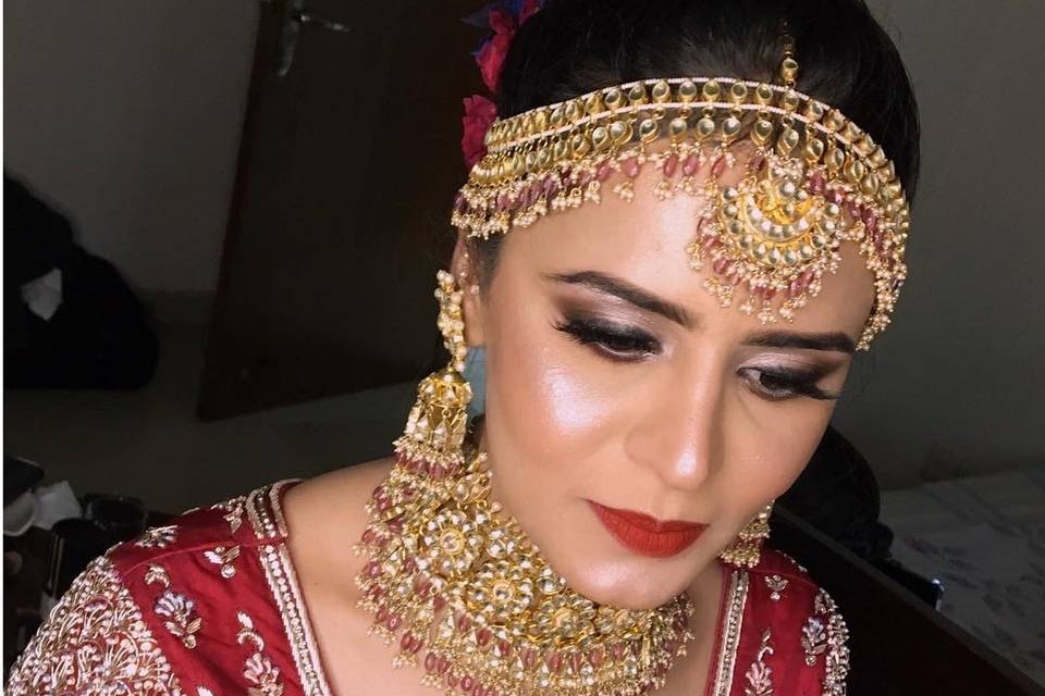 Bridal makeup