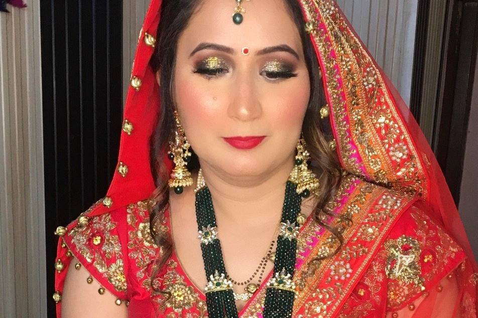 Bridal makeup