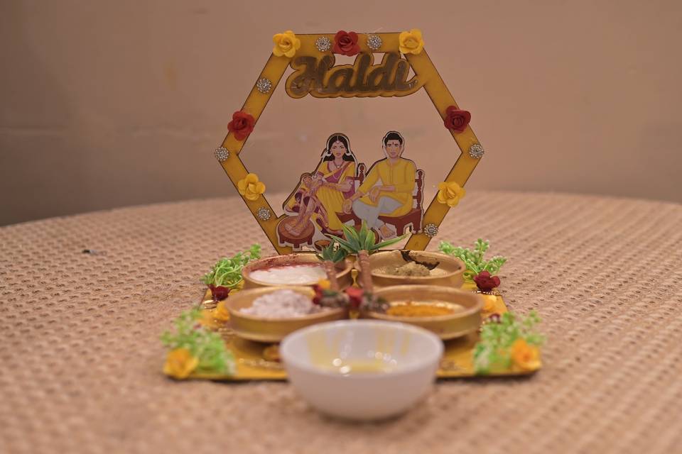 Haldi decor