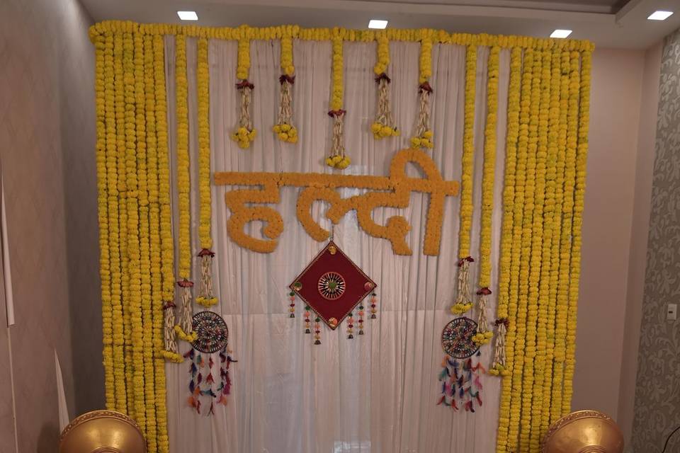 Haldi decor