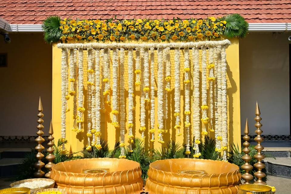 Haldi decor