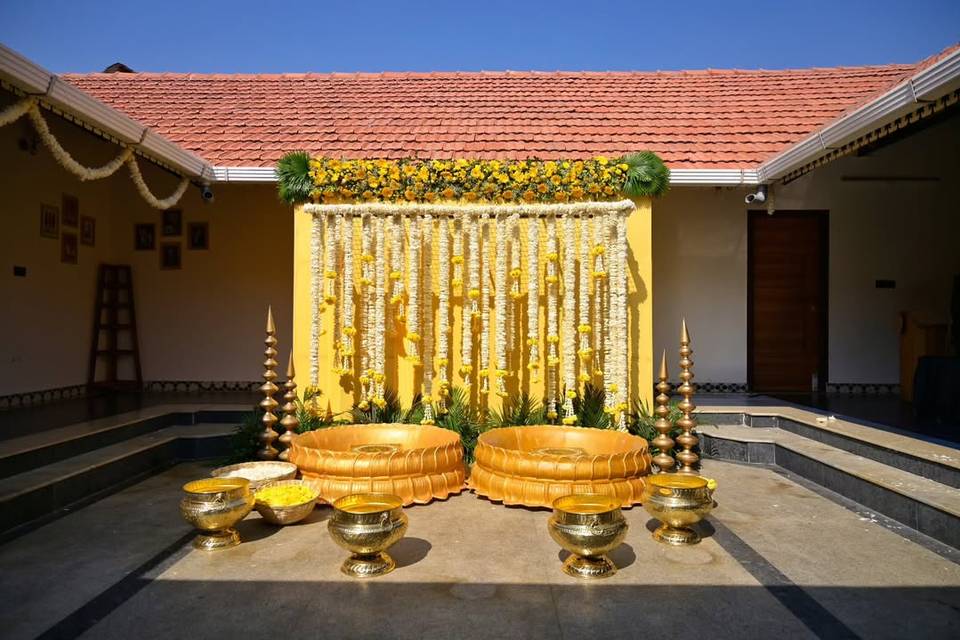Haldi decor