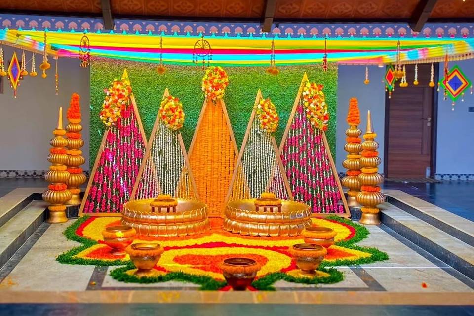 Haldi decor