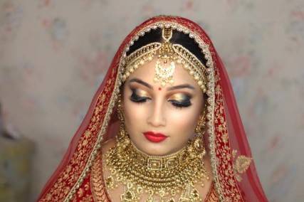 Bridal makeup