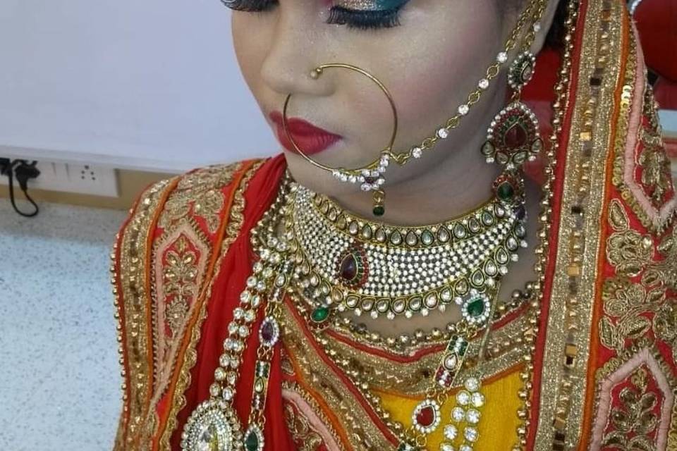 Bridal makeup