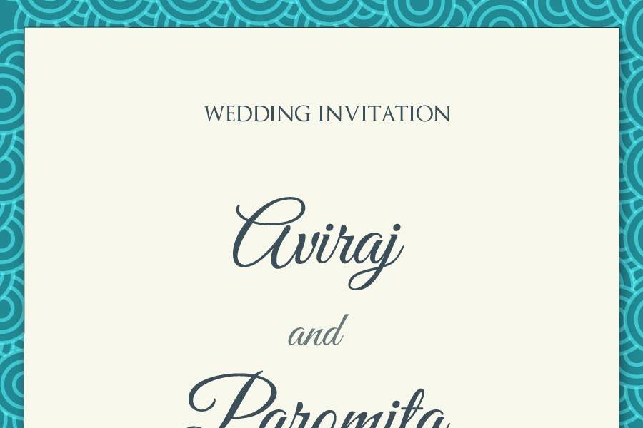 Wedding invite