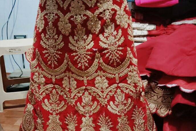 Bridal Red Lehenga