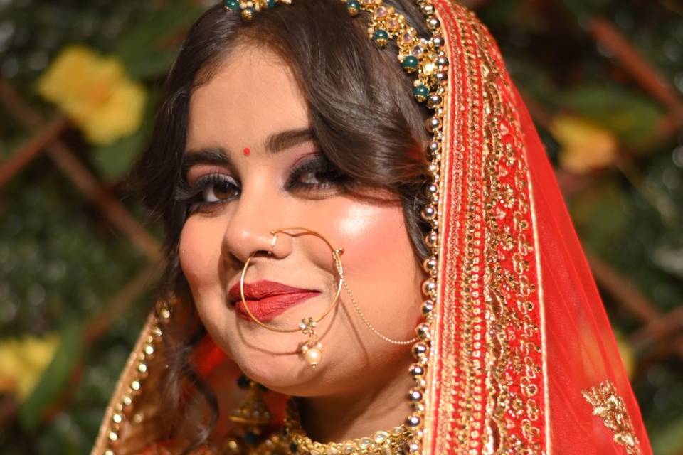 Bridal makeup