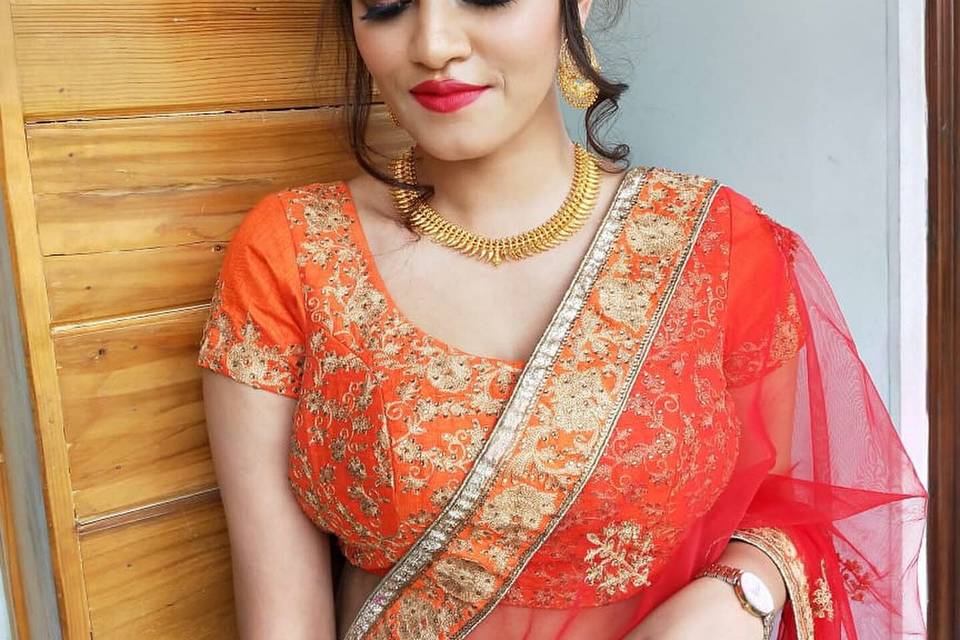 Bridal makeup