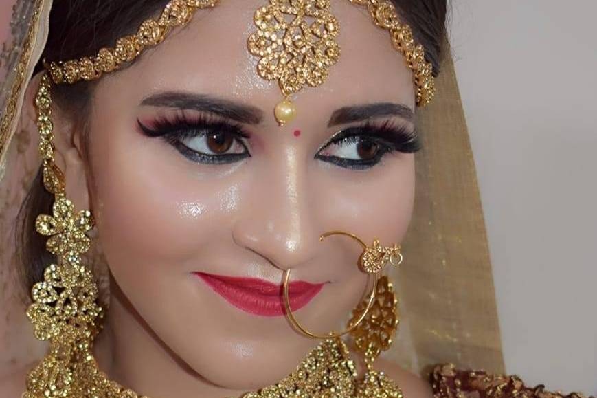 Bridal makeup