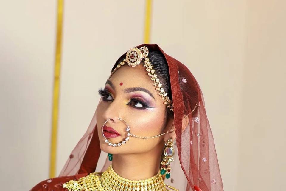 Bridal look