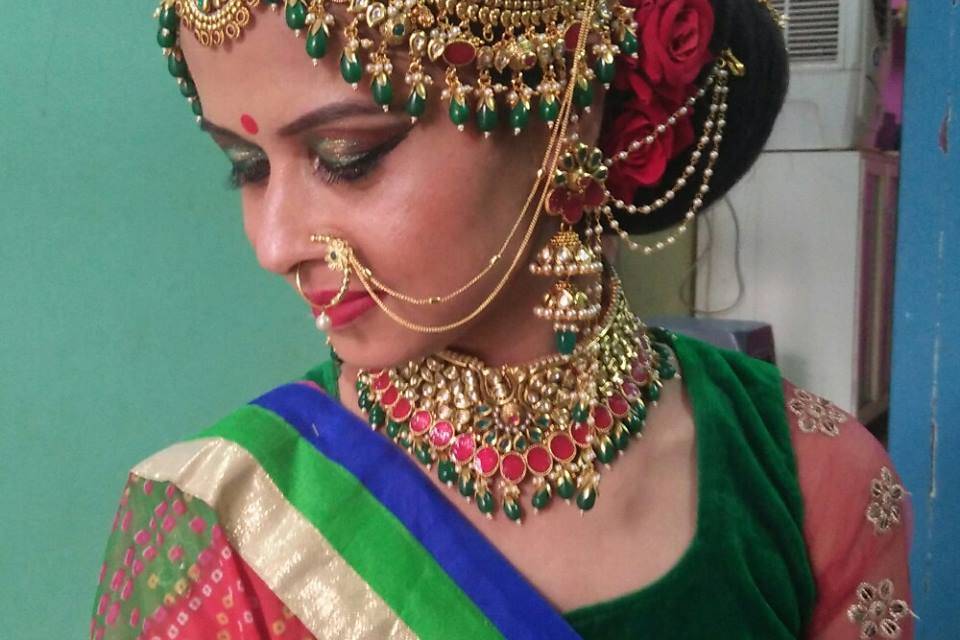 Bridal makeup