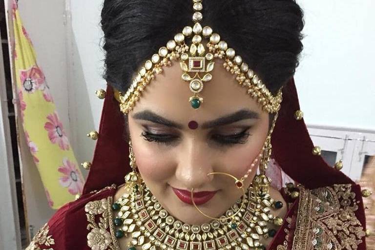 Bridal makeup