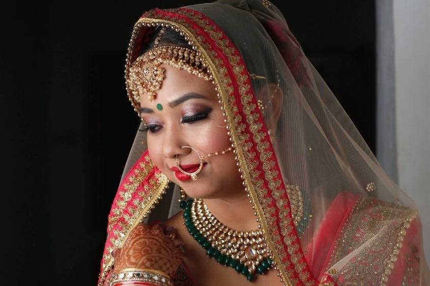 Bridal makeup