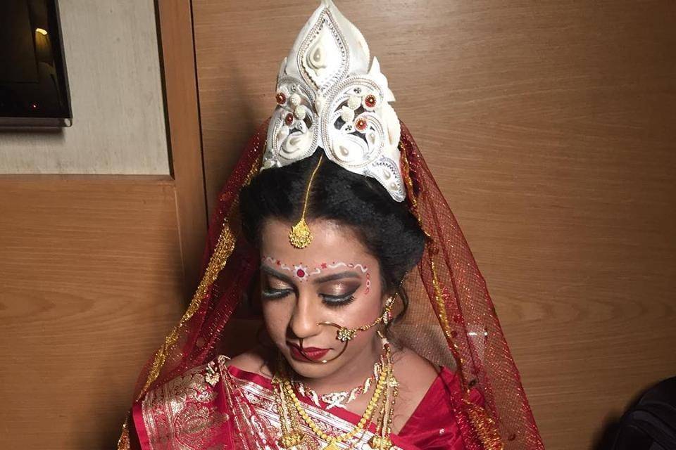 Bridal makeup