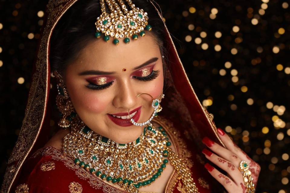 Bridal makeup