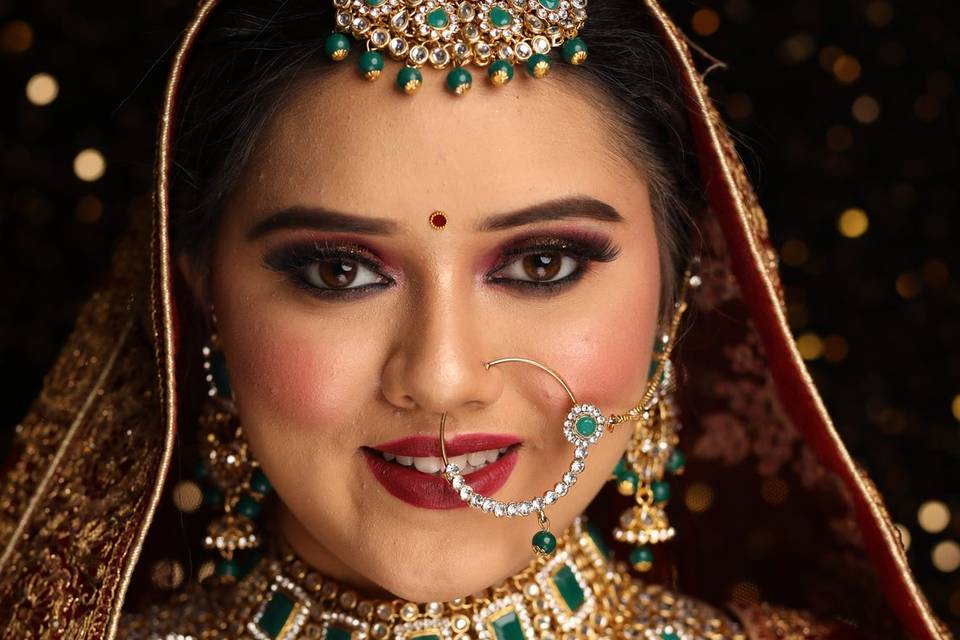 Bridal makeup