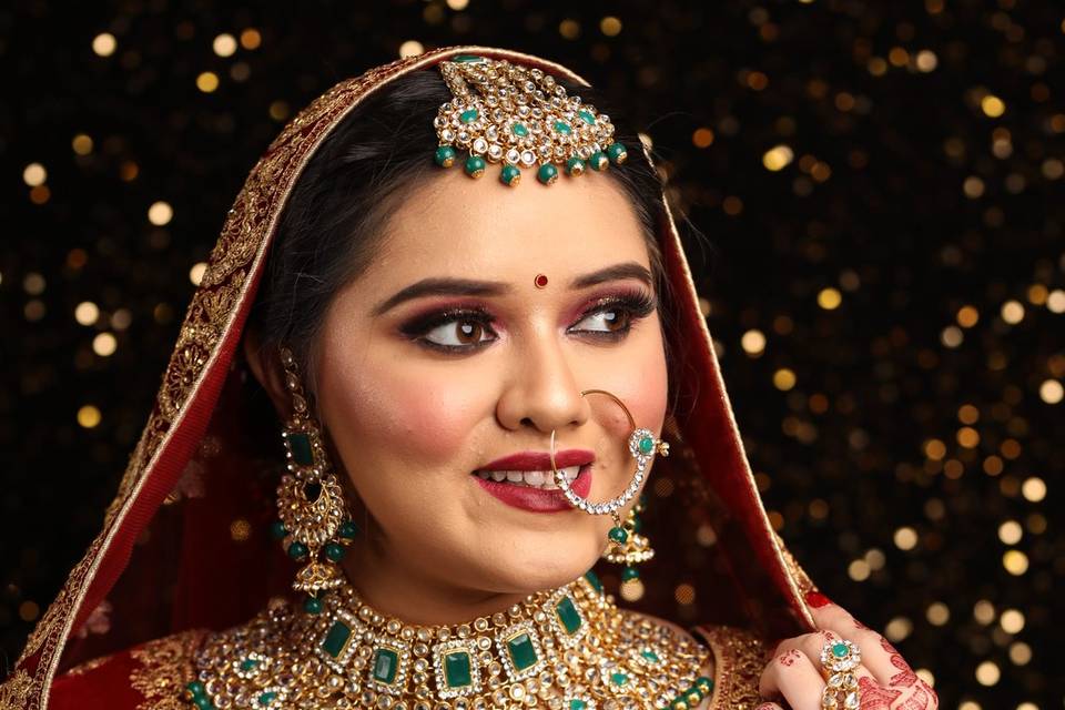 Bridal makeup