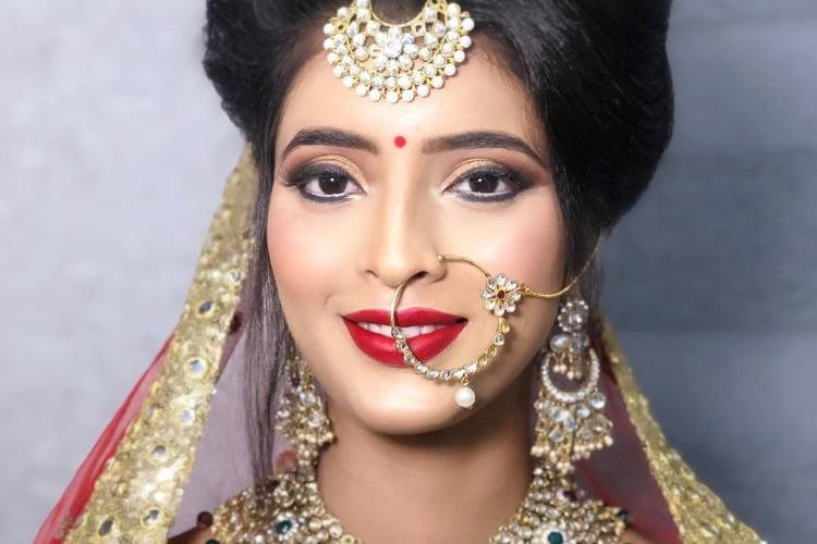 Bridal makeup