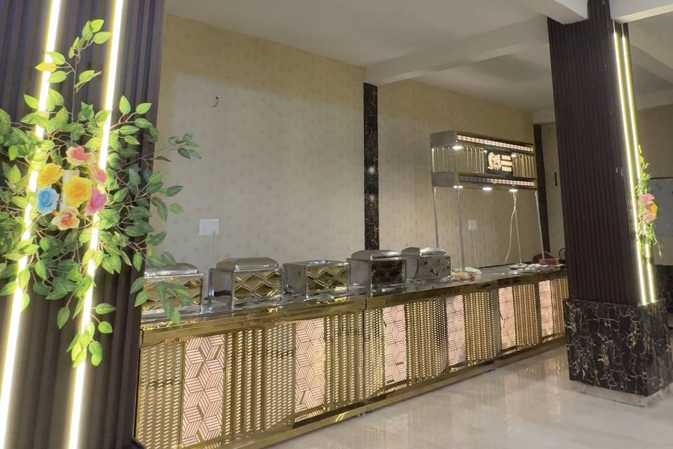 LED Counter Buffet Area