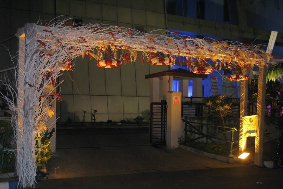 Entrance decor