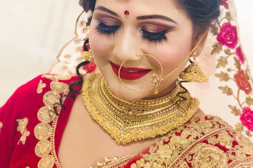 Bridal makeup