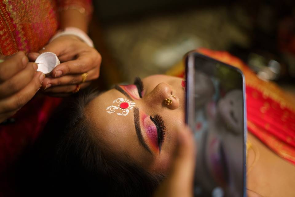 Bridal makeup