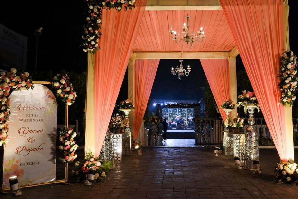 Entrance decor