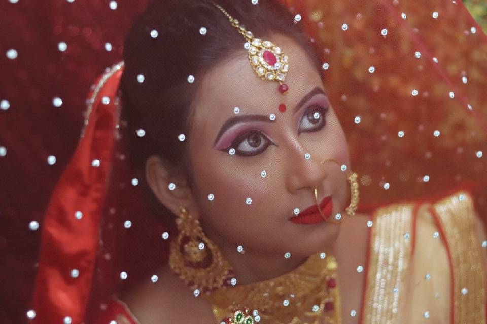 Bridal makeup